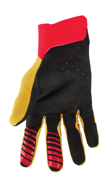 Thor 2024 Motocross Gloves Agile Analog Yellow