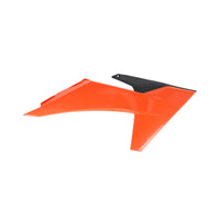 Acerbis Radiator Rad Scoops Orange Black 0026802.209