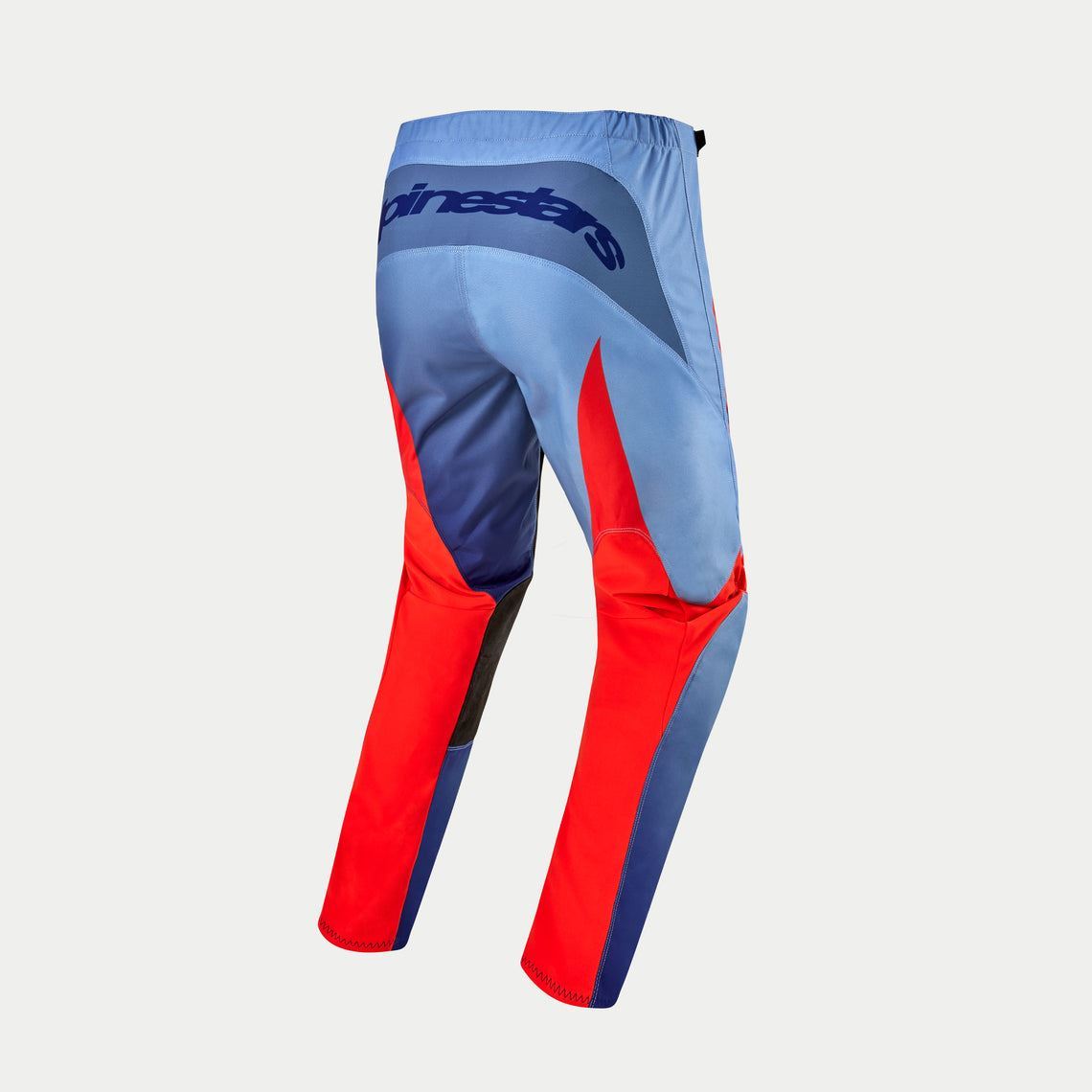 Alpinestars 2024 Fluid Lucent Motocross Pants Blue Ram Hot Orange Clearance