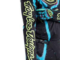 Troy Lee 2026 Motocross Jersey SE Ultra Membrane Black Glo Yellow