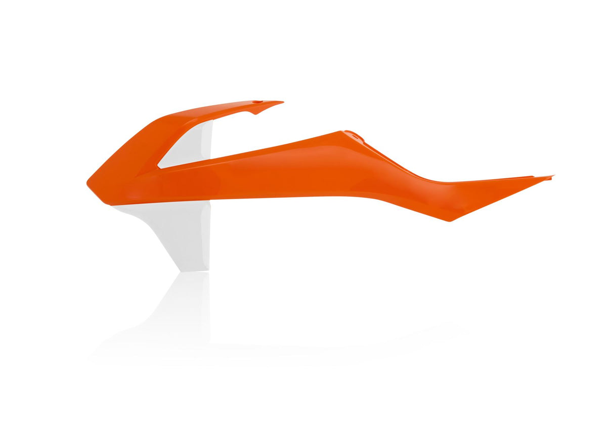 Acerbis Radiator Rad Scoops Orange White 016 For KTM SX 85 2018-2024