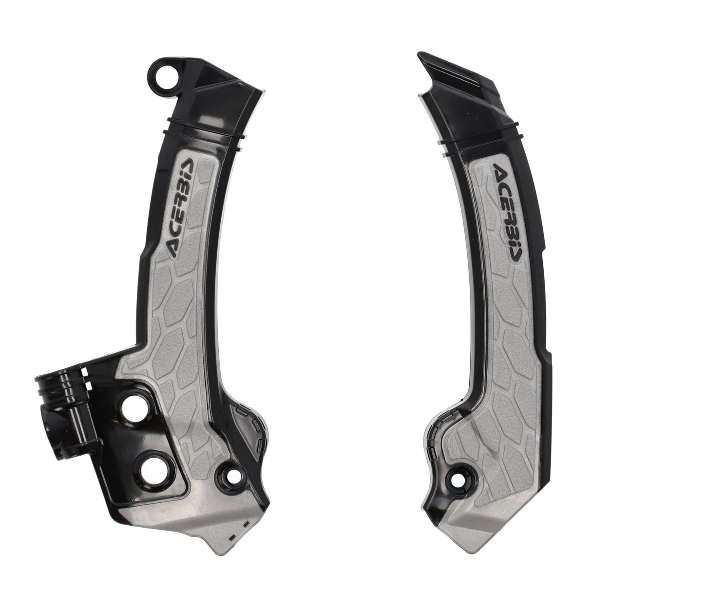Acerbis X-Grip Frame Protector Guards Black Grey For Husqvarna TE 250 2024-2025