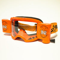 RNR Colossus Wide Vision WVS Goggle Neon Orange 48mm Roll Off