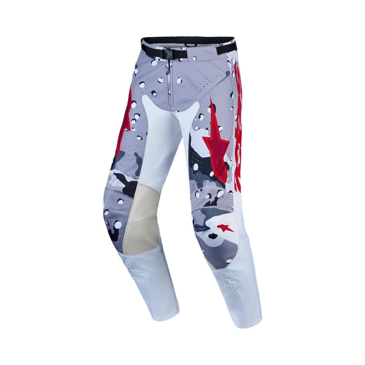 Alpinestars 2027 Racer Air Lone MX Combo Kit Grey Camo White Fire Red