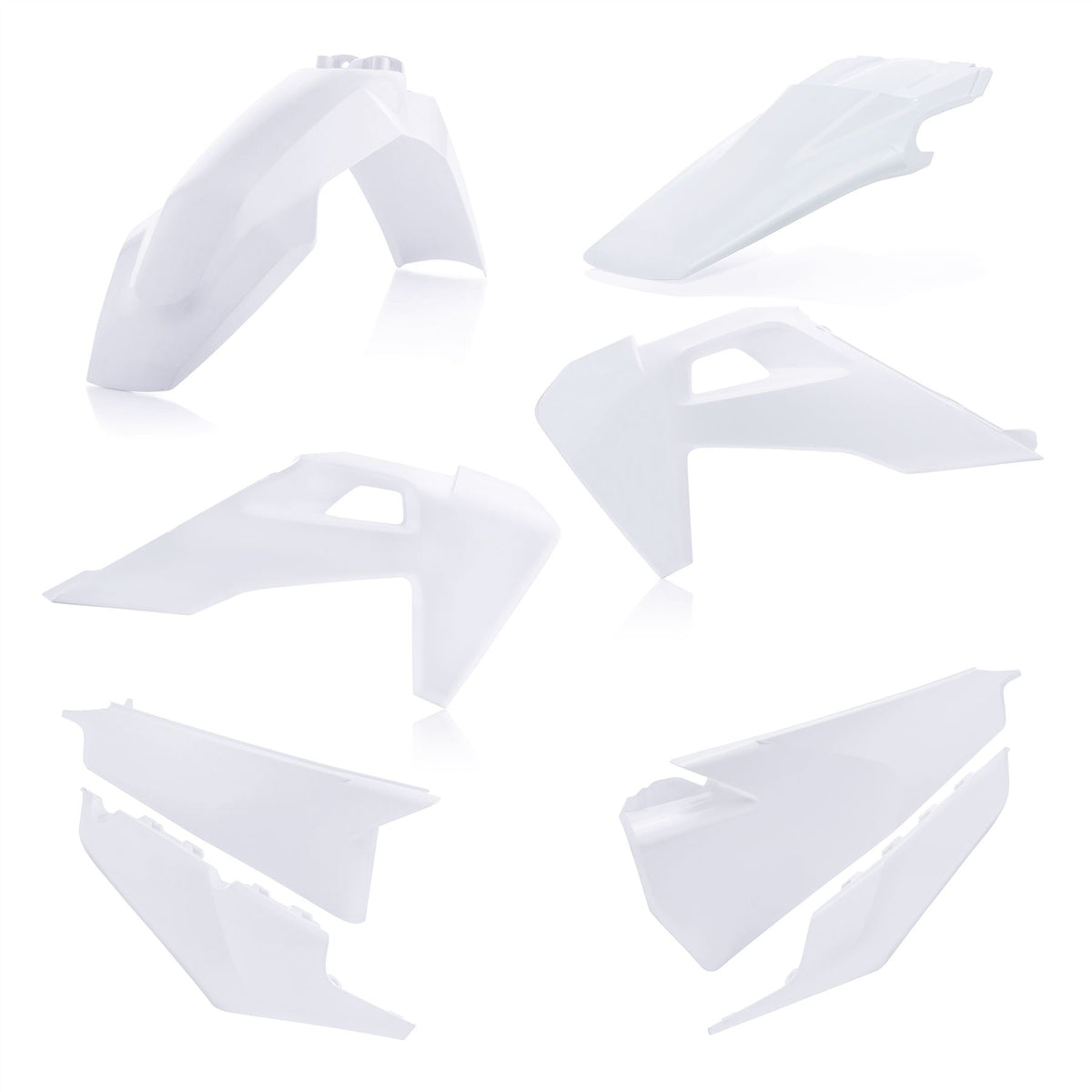 Acerbis Radiator Rad Scoops Black For Husqvarna FE 350 2014-2016