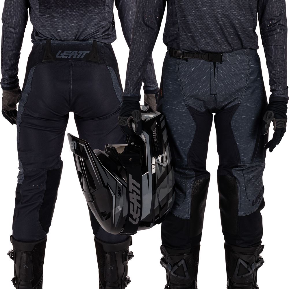 Leatt 2026 Motocross Pants Youth 4.5 Stealth Black Grey