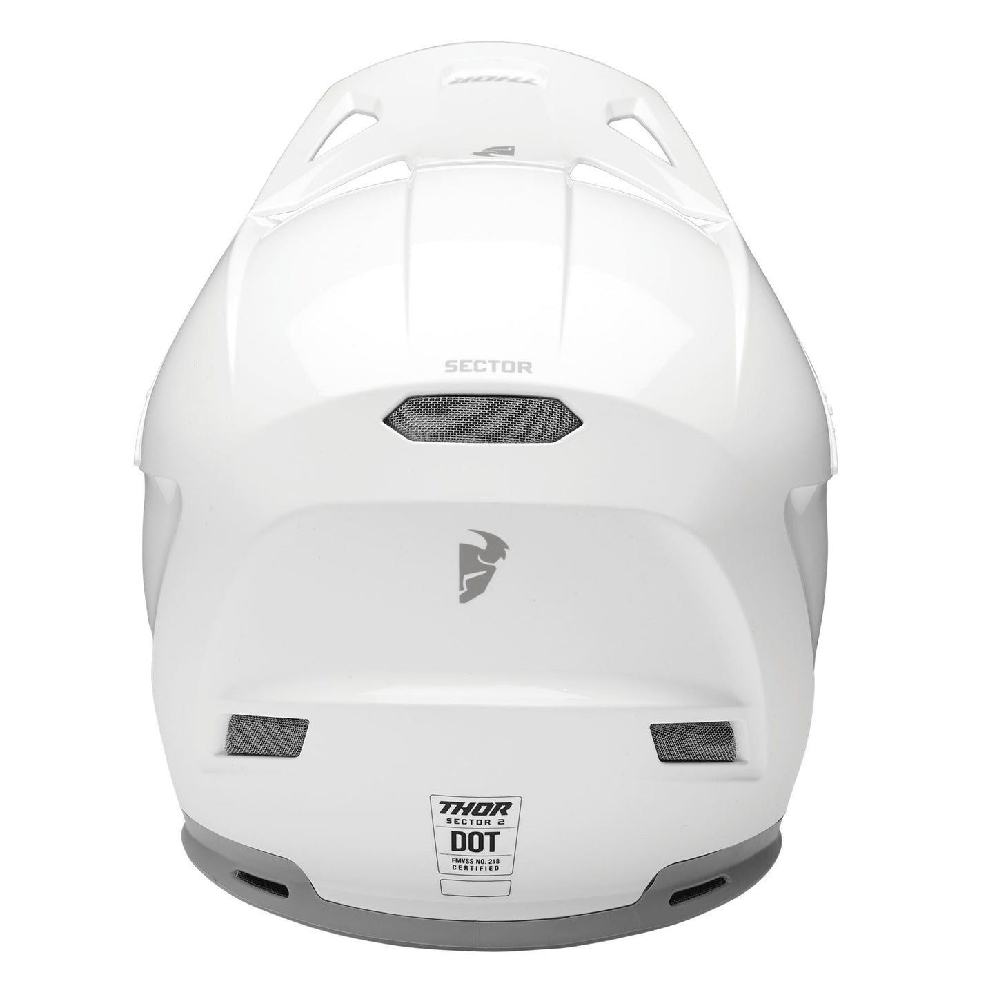 Thor 2025 Motocross Helmet Sector 2 Whiteout Solid White