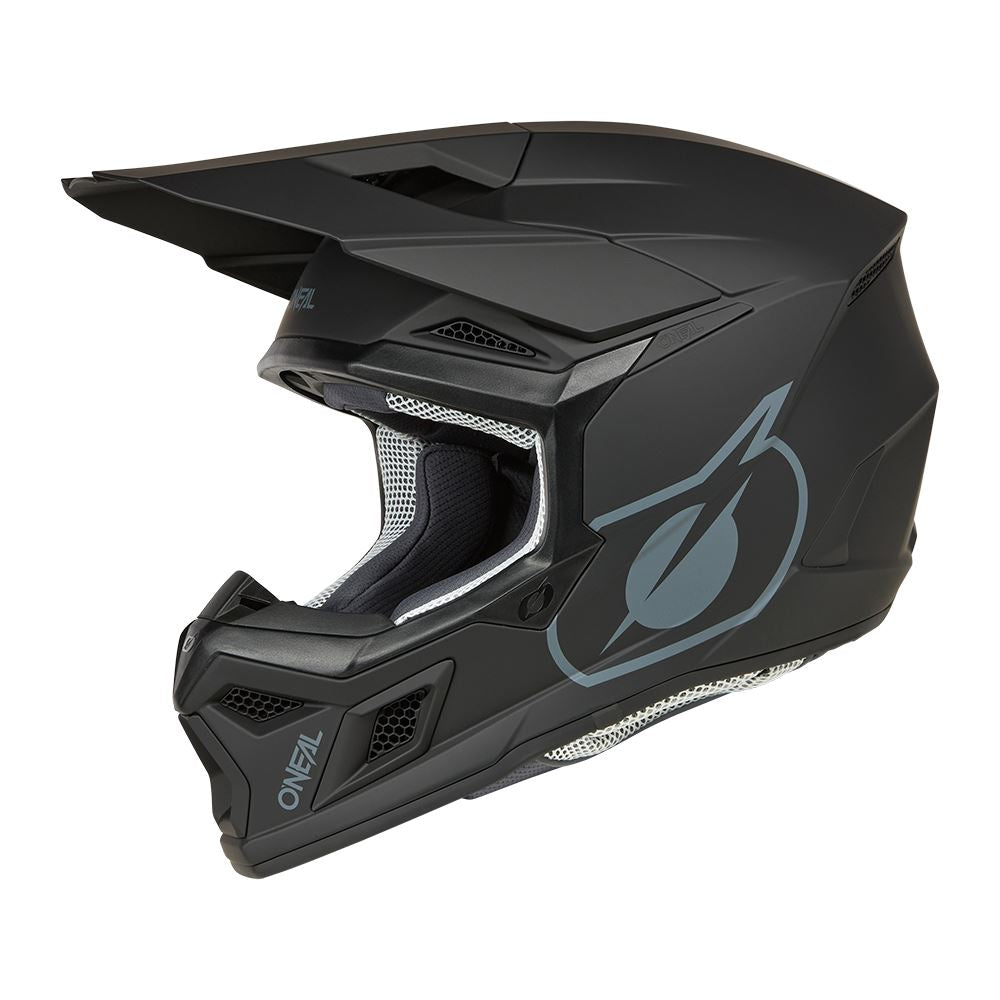 O'Neal 2025 Motocross Helmet 3SRS Youth Solid Black