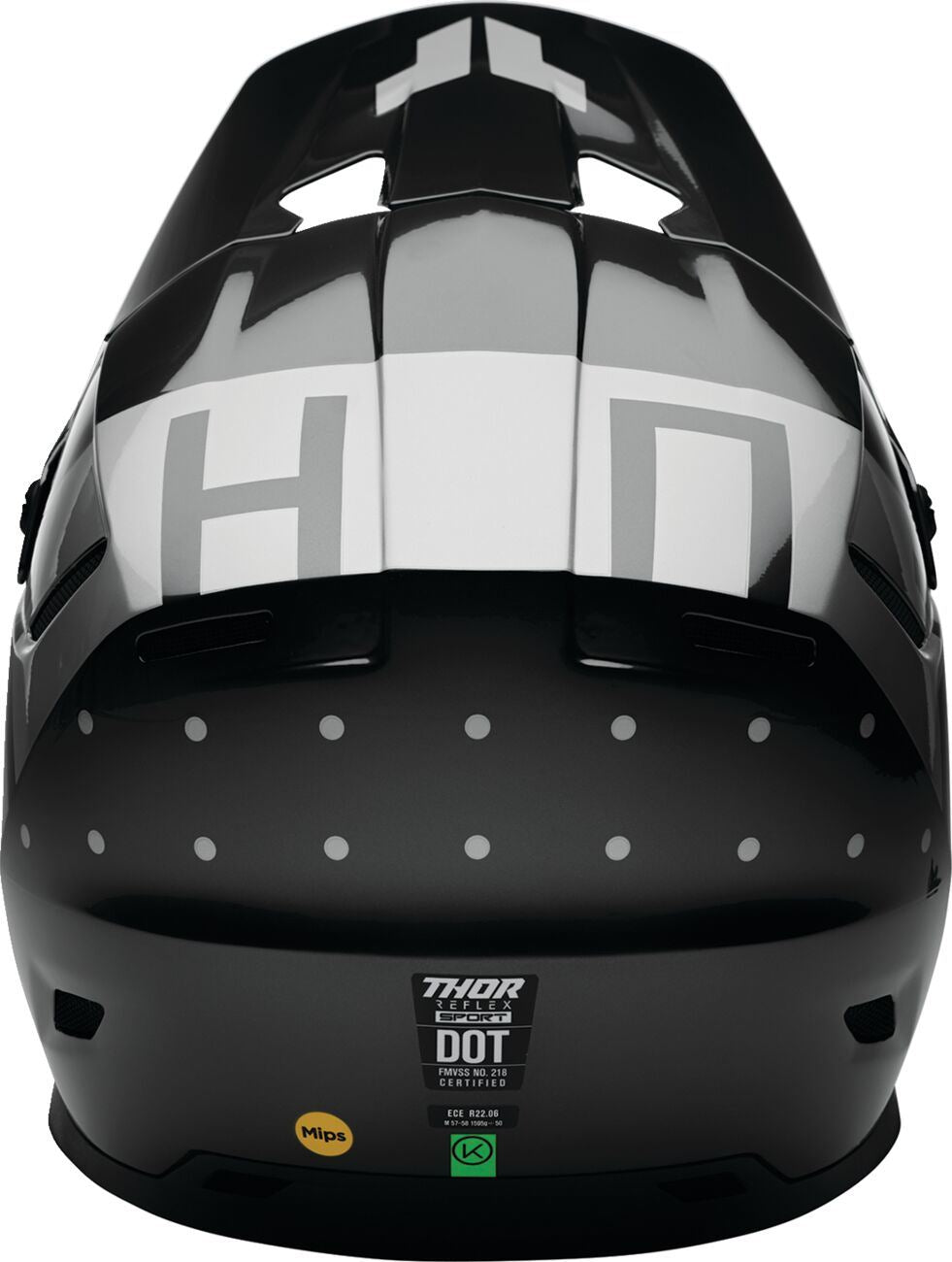 Thor MX Spring 2026 Helmet Reflex Sport Rogue Charcoal Silver