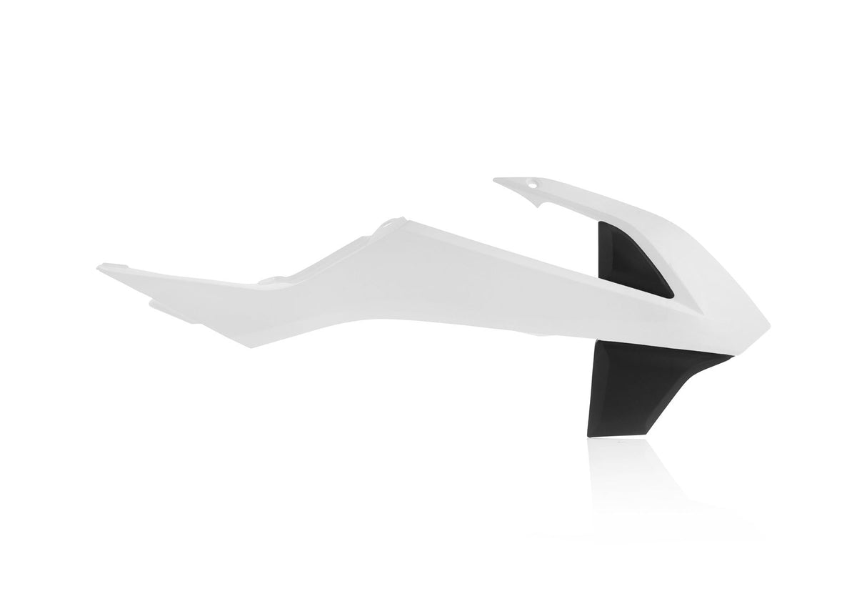 Acerbis Radiator Rad Scoops White Black For Gas Gas MC 65 2021-2023
