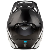 Fly Racing 2025 Formula CC Objective Motocross Helmet Black White