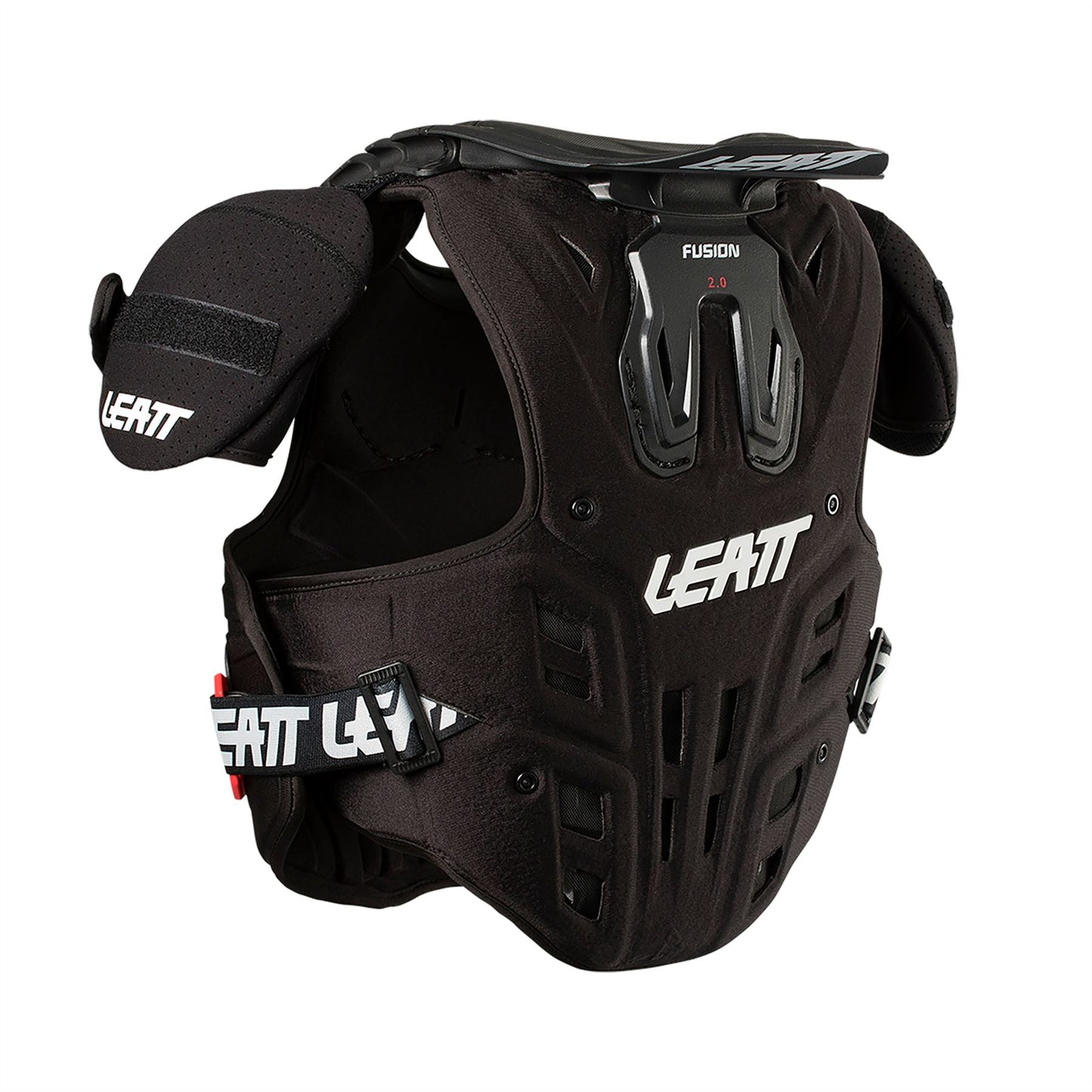 Leatt 2024 Fusion 2.0 Youth Neck Vest Brace Black