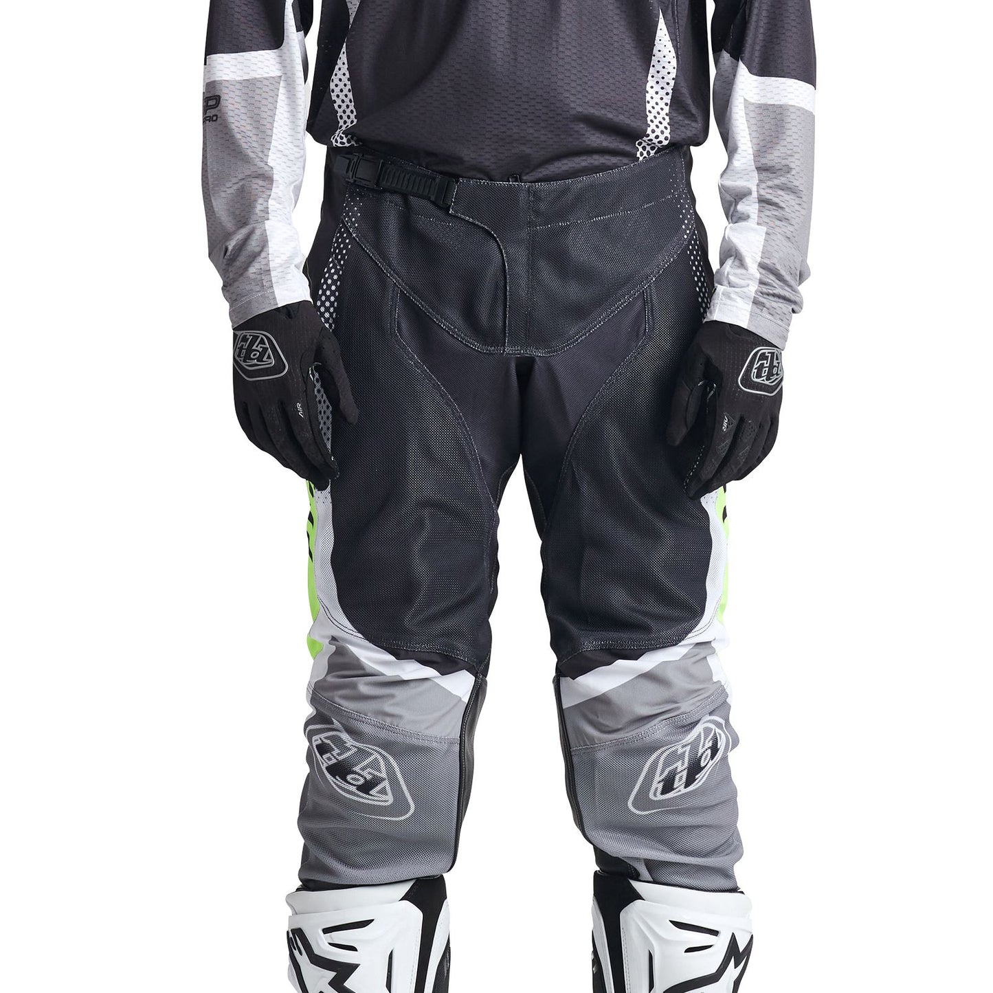 Troy Lee Designs 2025 Motocross Combo Kit GP Pro Air Bands Phantom Grey