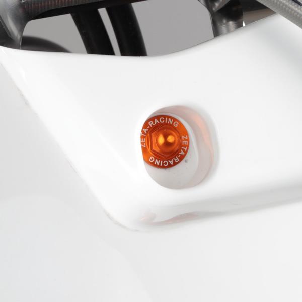 Zeta Racing Aluminium Bolt Kit For KTM Plastics Orange KTM SX SX-F SXF ZE88-5843