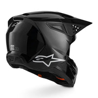 Alpinestars 2026 SM3 Solid Motocross Helmet Gloss Black