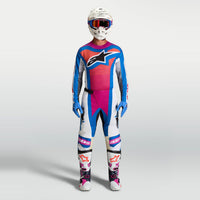 Alpinestars 2027 Techstar Maven MX Combo Kit White Hot Coral Blithe Blue