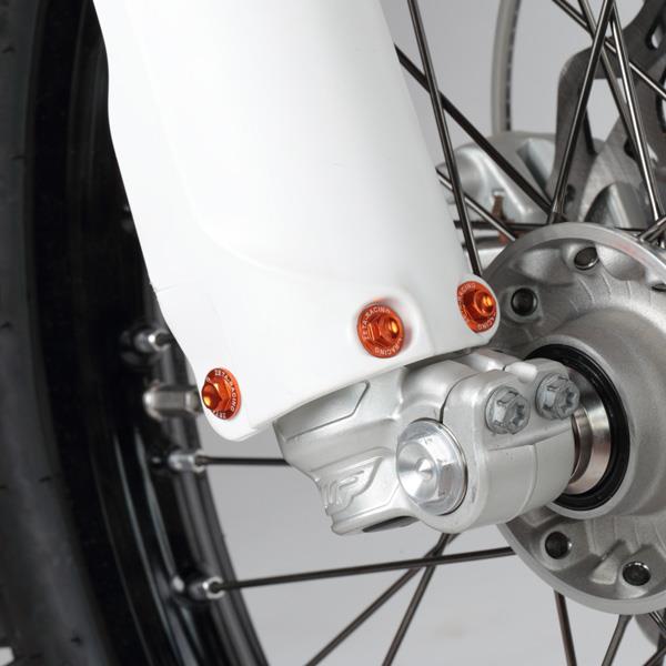 Zeta Racing Aluminium Bolt Kit For KTM Plastics Orange KTM SX SX-F SXF ZE88-5843