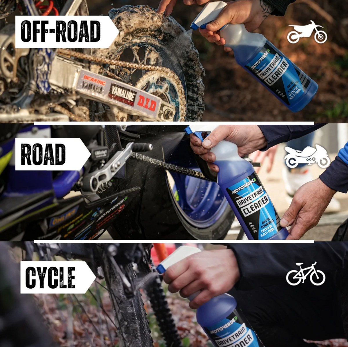 Motoverde Drivetrain Chain Cleaner 1L