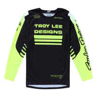 Troy Lee 2026 Motocross Jersey GP Pro Segment Black Flo Yellow