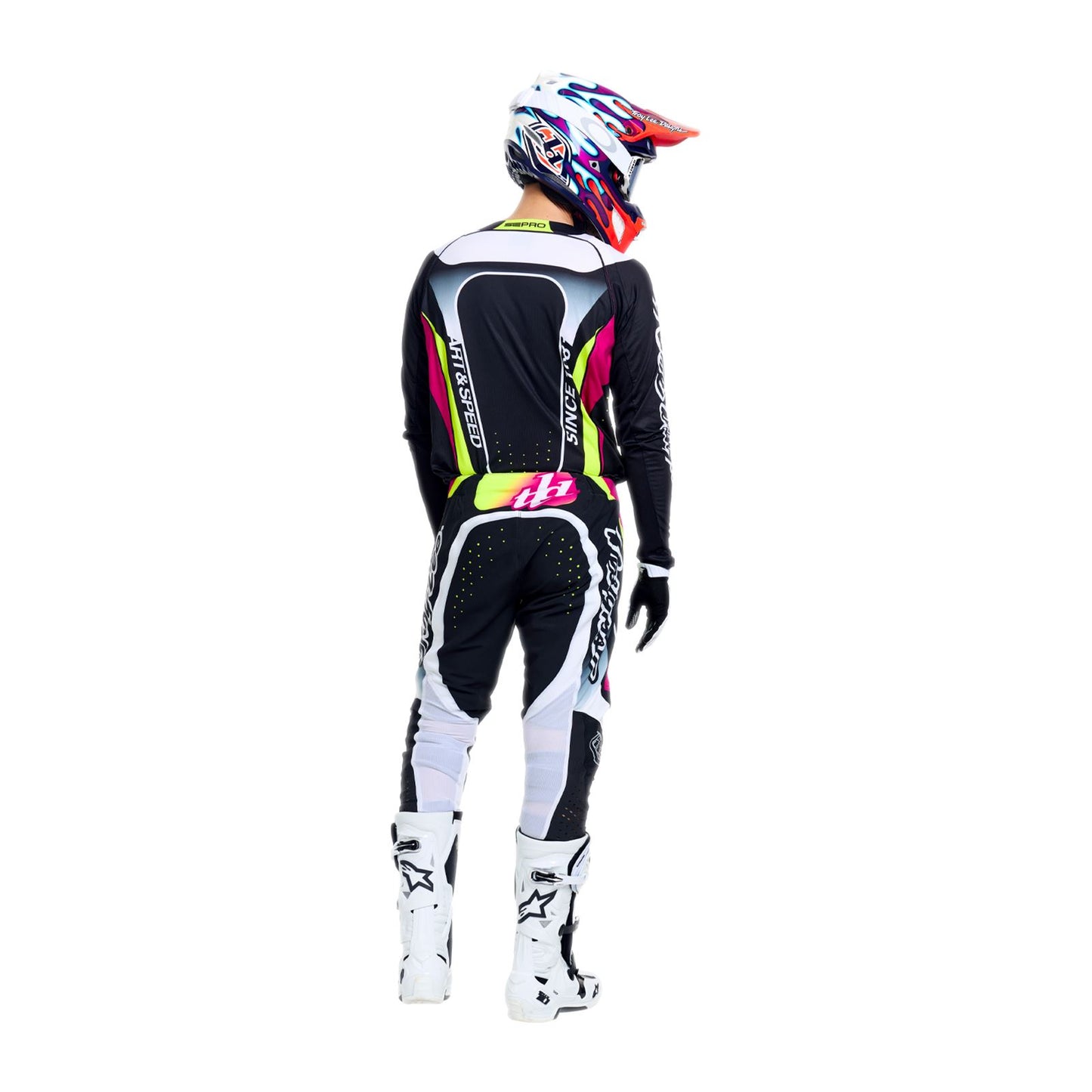 Troy Lee Designs Spring 2026 SE PRO Salvo MX Combo Kit Black White
