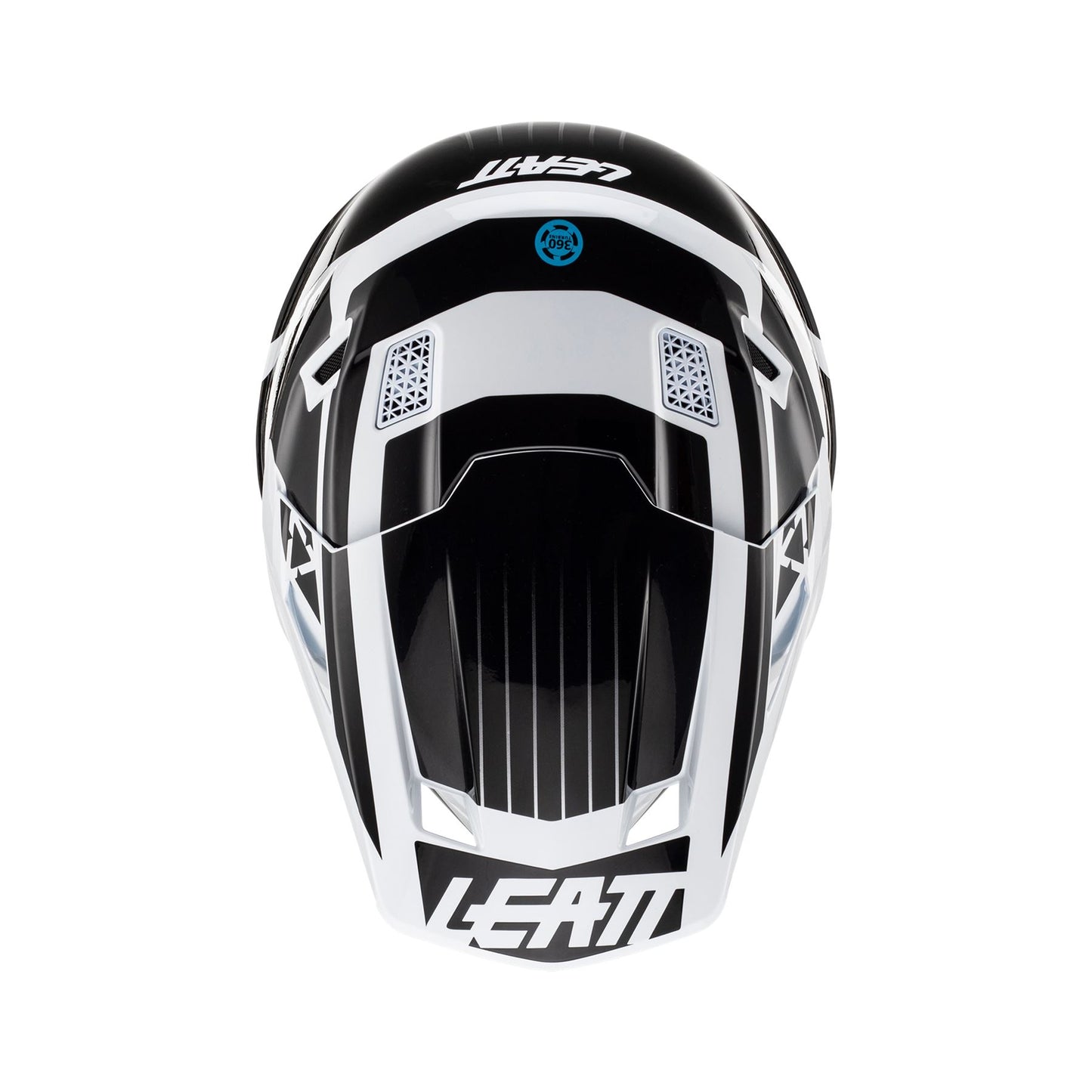 Leatt 2023 Helmet Moto 7.5 V23 White with 4.5 Goggles & Helmet Bag
