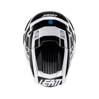 Leatt 2023 Helmet Moto 7.5 V23 White with 4.5 Goggles & Helmet Bag