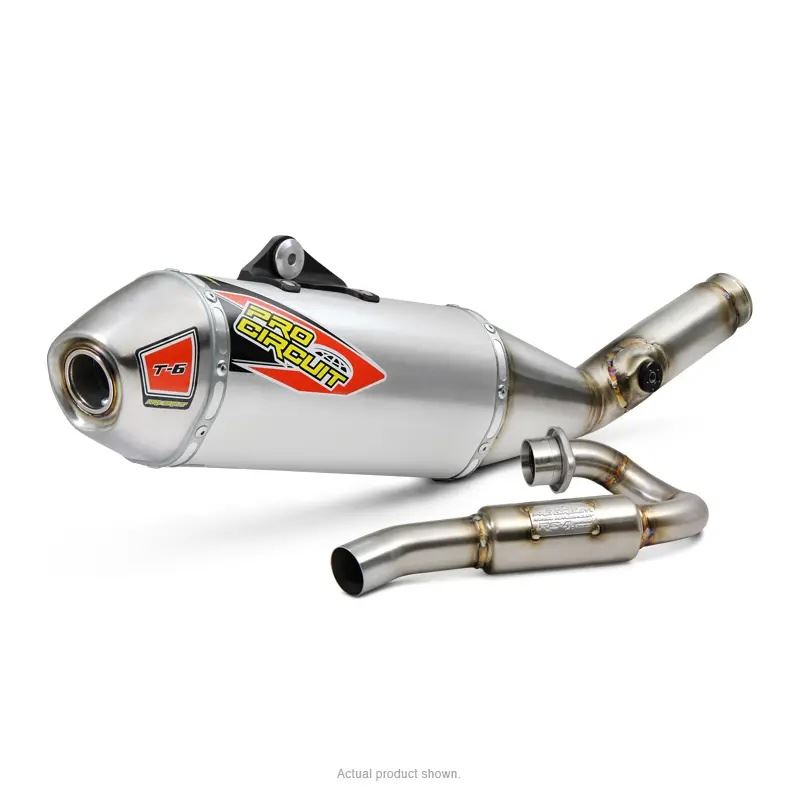 Pro Circuit T-6 Stainless Exhaust System  For Kawasaki KX 450XC 2021-2023