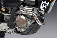 Yoshimura RS-12 Full Exhaust System Stainless Steel Stainless Steel Carbon Cap For Husqvarna FC 250 2023