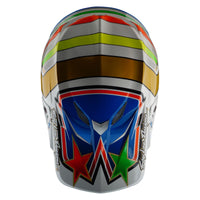 Troy Lee Designs Spring 2025 MX Helmet SE5 Composite Rays White Blue