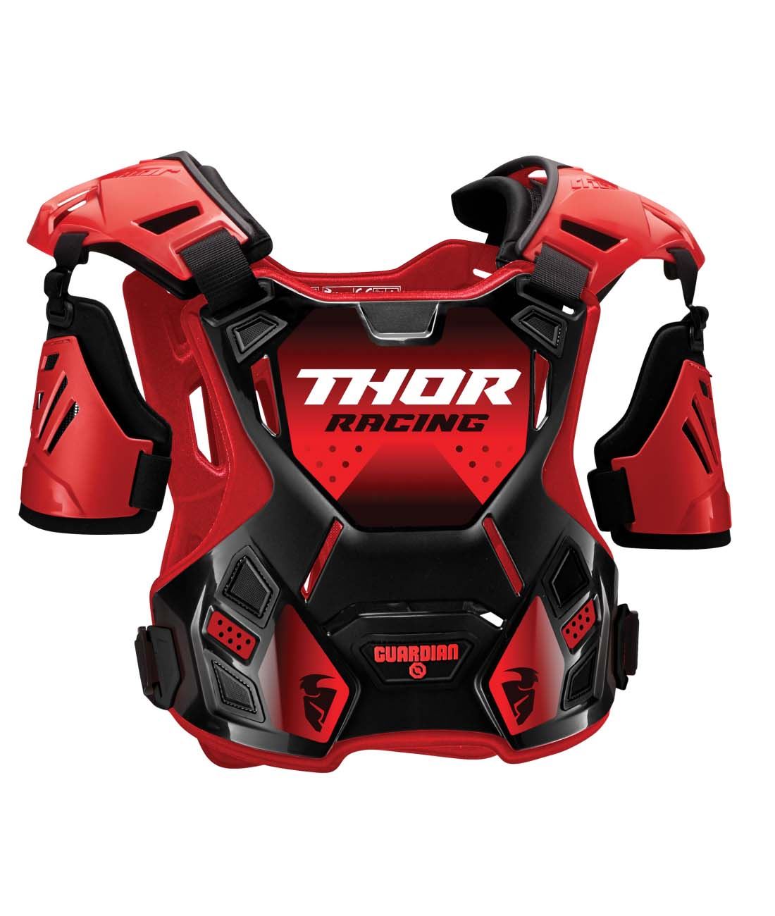 Thor 2024 Guardian S20 Roost Guard Red Black Roost Guard XL/2XL