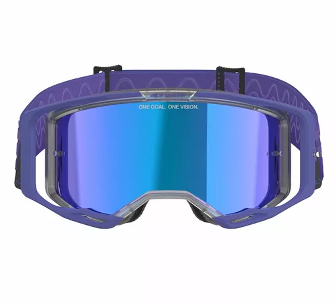 Alpinestars 2025 Goggles Vision 8 Corp Purple Mirror Blue
