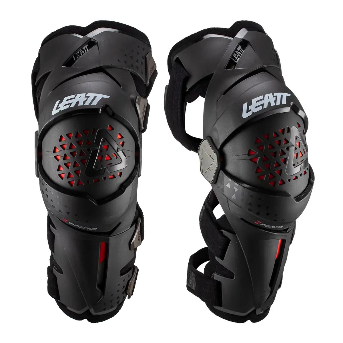 Leatt 2024 Z-Frame Youth Knee Braces Black