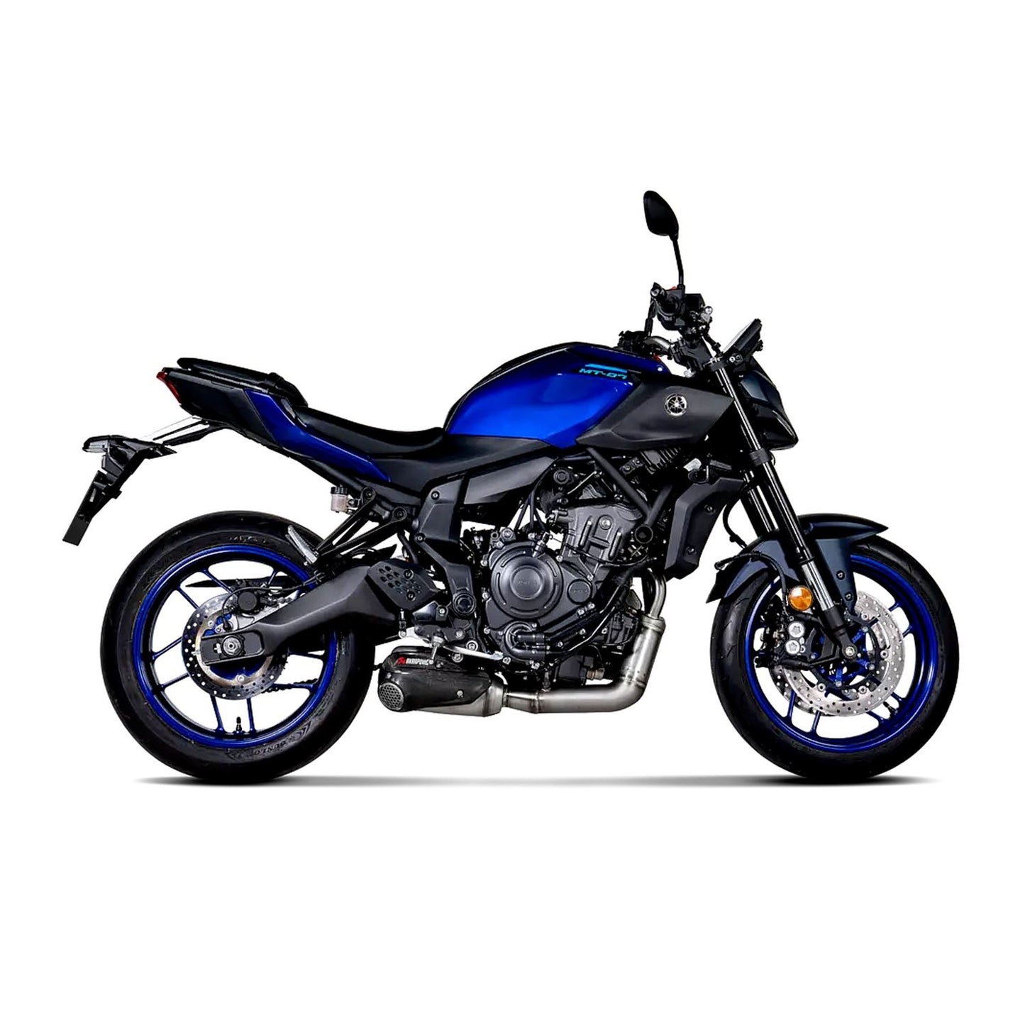 Akrapovic Stainless Steel Racing Line Full Exhaust System For Yamaha MT-07 ABS 2021-2026