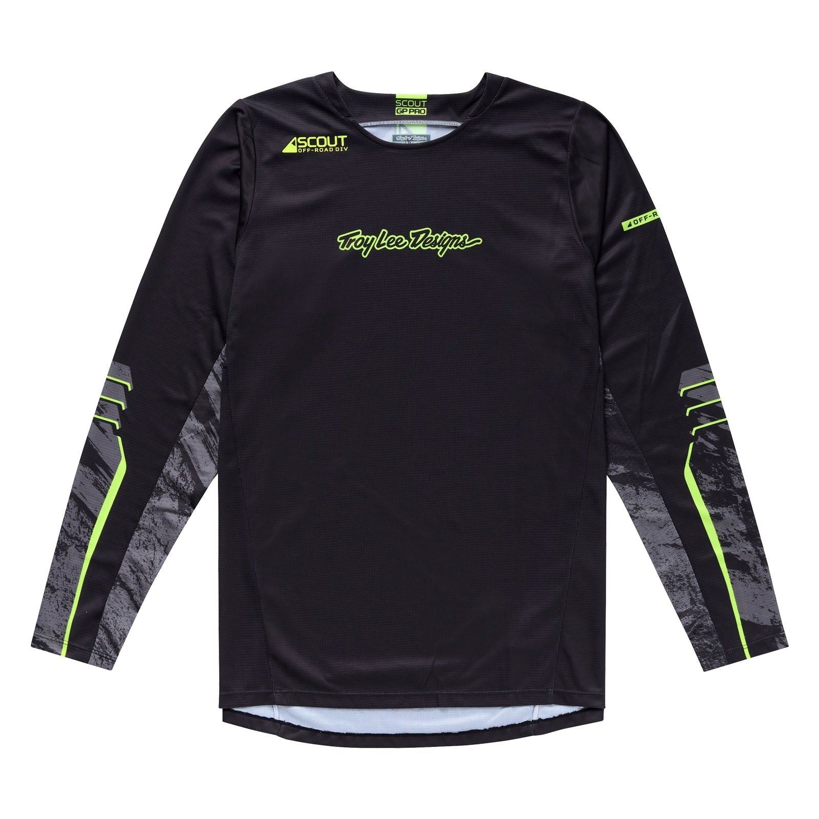 Troy Lee 2026 Motocross Jersey Scout GP Pro Slab Black
