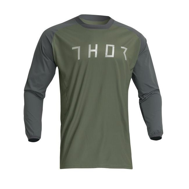 Thor 2026 Jersey Terrain Green Charcoal