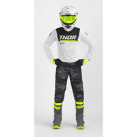 Thor Pulse Air Cameo White Black Motocross Combo Kit CLEARANCE