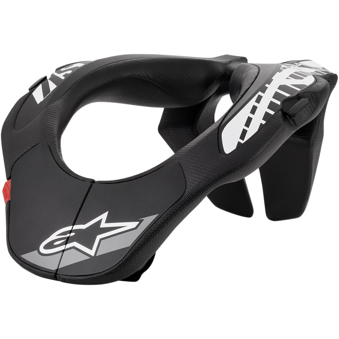 Alpinestars 2024 Youth Neck Support Black White Youth