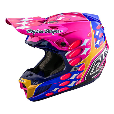 Troy Lee Designs 2025 SE5 Composite Blurr Pink Helmets