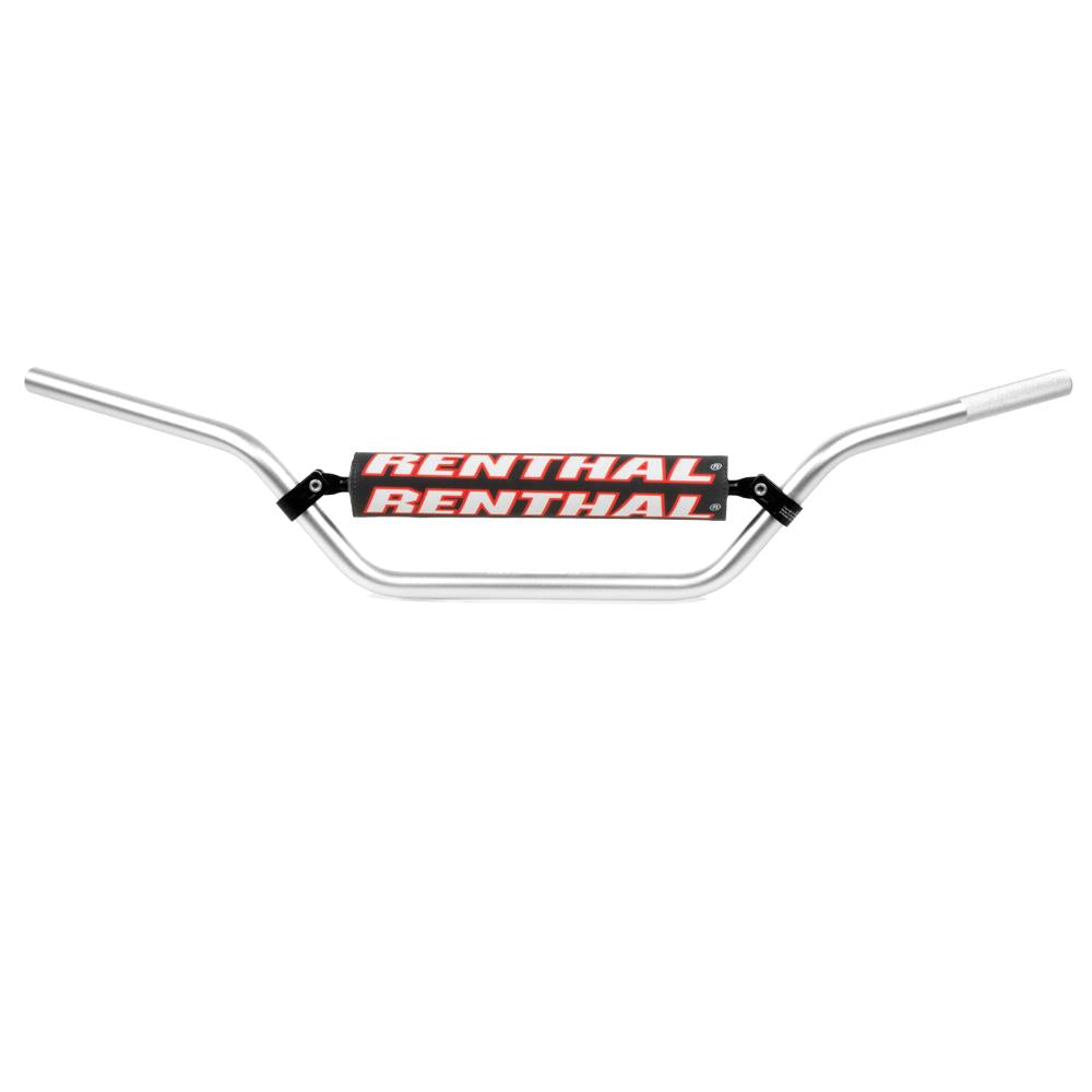 Renthal 7/8 22mm Handlebar Bar Vintage High 838-01 Silver