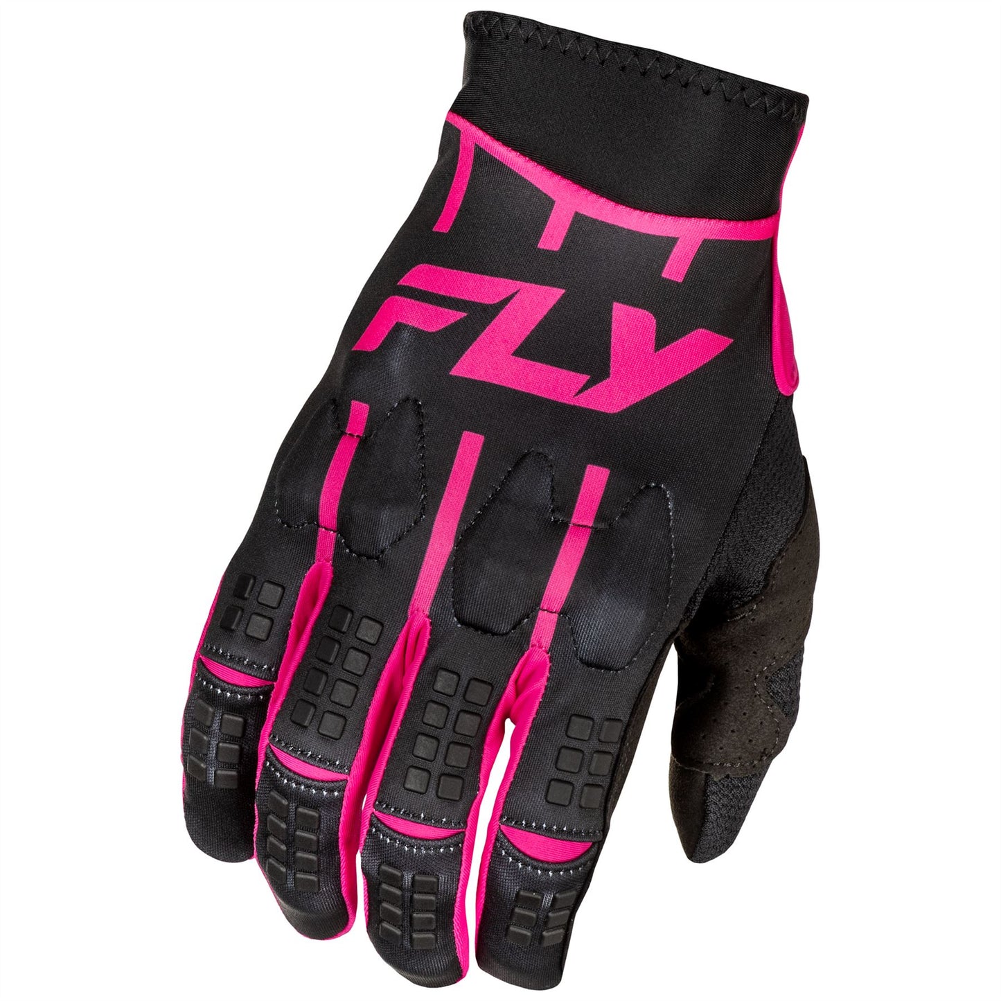 Fly Racing 2025 Evolution DST Motocross Gloves Black Pink