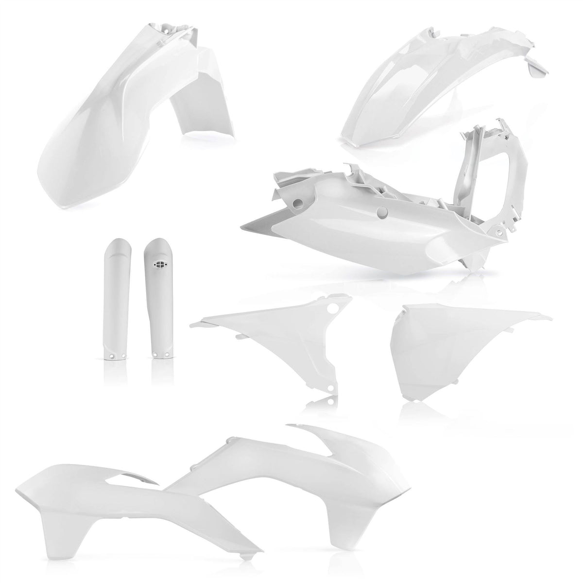 Acerbis Full Plastic Kit White 0021811.030