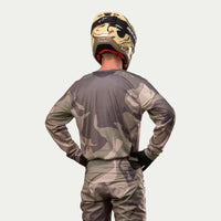 Alpinestars 2024 Racer Tactical Motocross Combo Kit Pants & Jersey Military Green Camo Brown Clearance