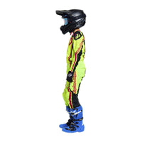 Troy Lee Designs Spring 2026 Youth GP Pro Roller MX Combo Kit Flo Yellow Fuchsia