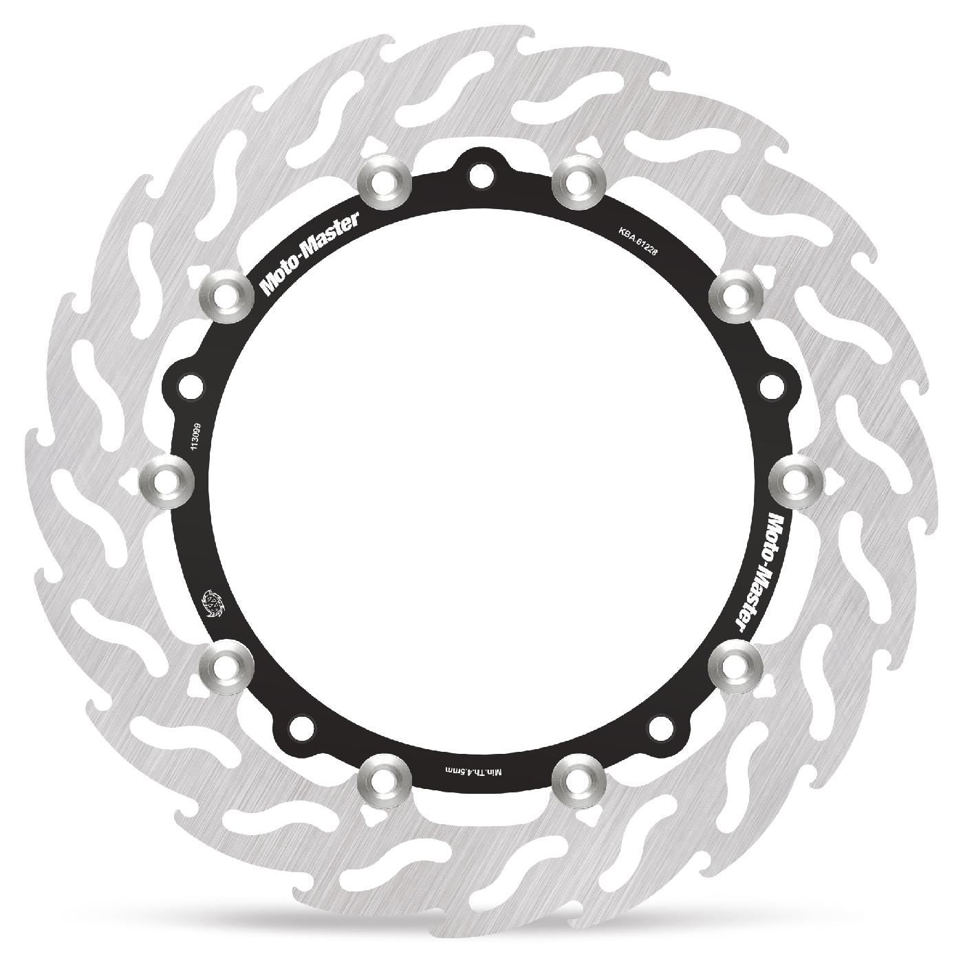 Moto-Master Front Left Floating Flame Series 305 mm For BMW R 1200 GS (K25) (standard solution rivet pack) 2007-2009