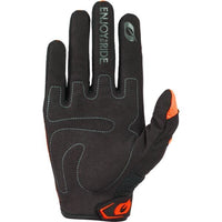 O'Neal 2025 Motocross Gloves Element Racewear Orange Black