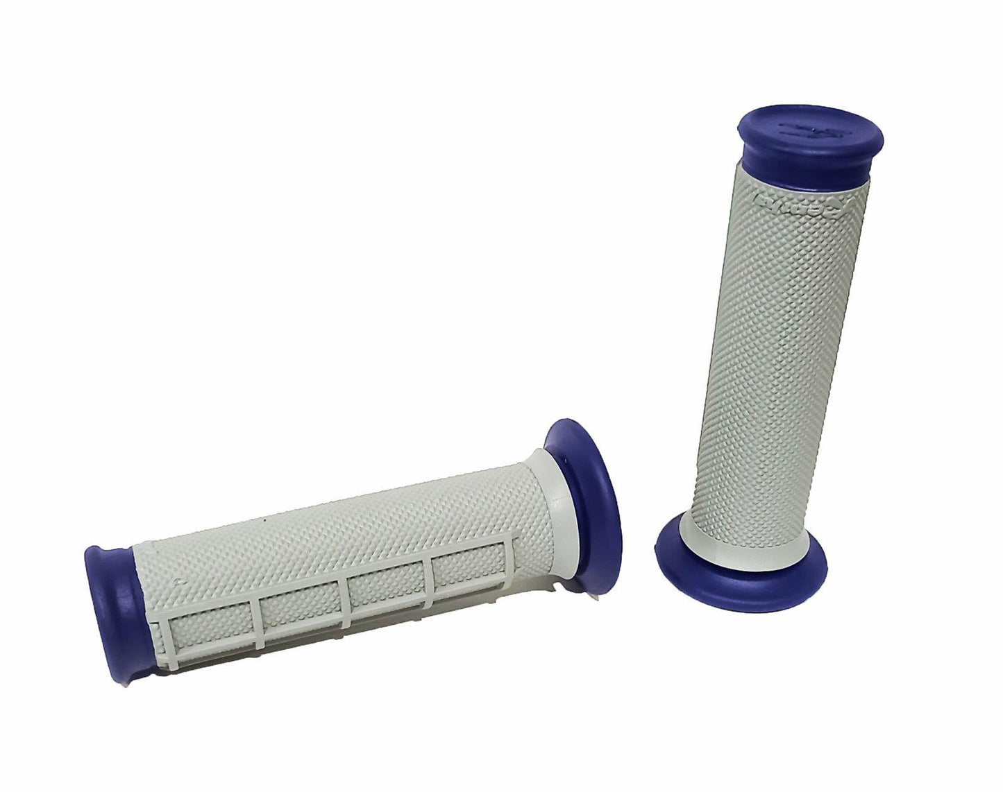 Renthal Dual Compound Half Waffle Blue Quad ATV Grips