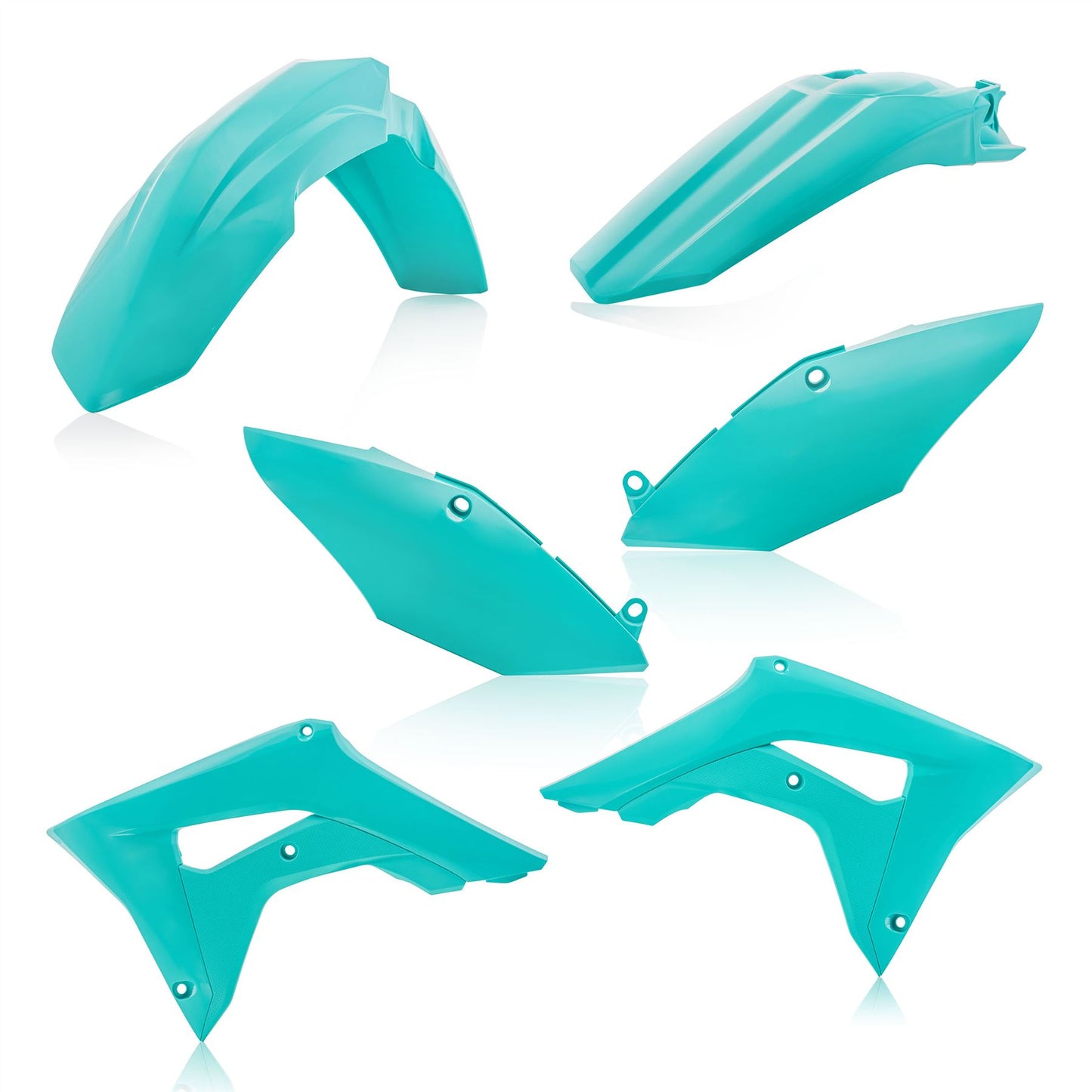 Acerbis Plastic Kit Verde 4 Green For HONDA CRF 450 R 2017-2020