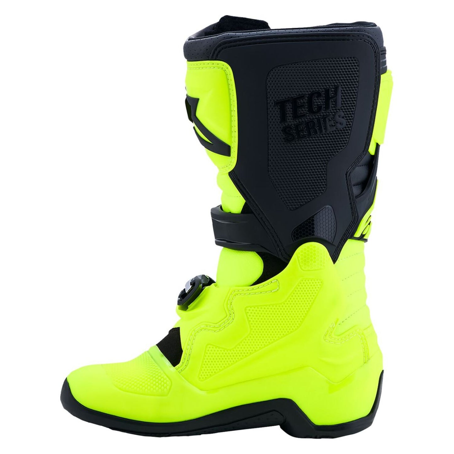 Alpinestars 2027 Youth Tech 7S MX Boots Yellow Fluo Black