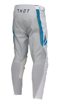 Thor 2025 Motocross Race Pants Launchmode Vented Raid White Grey