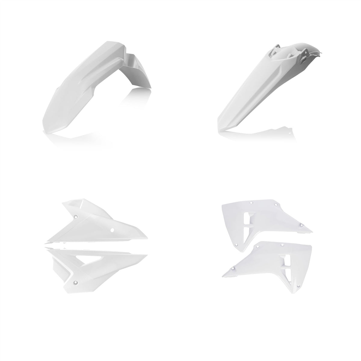 Acerbis Plastic Kit White For HONDA CRF 450 RX 2025-2026
